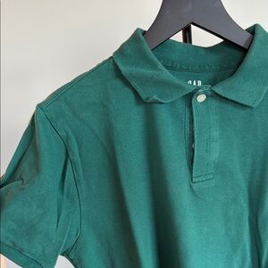 GAP Men's Green Polo Shirt